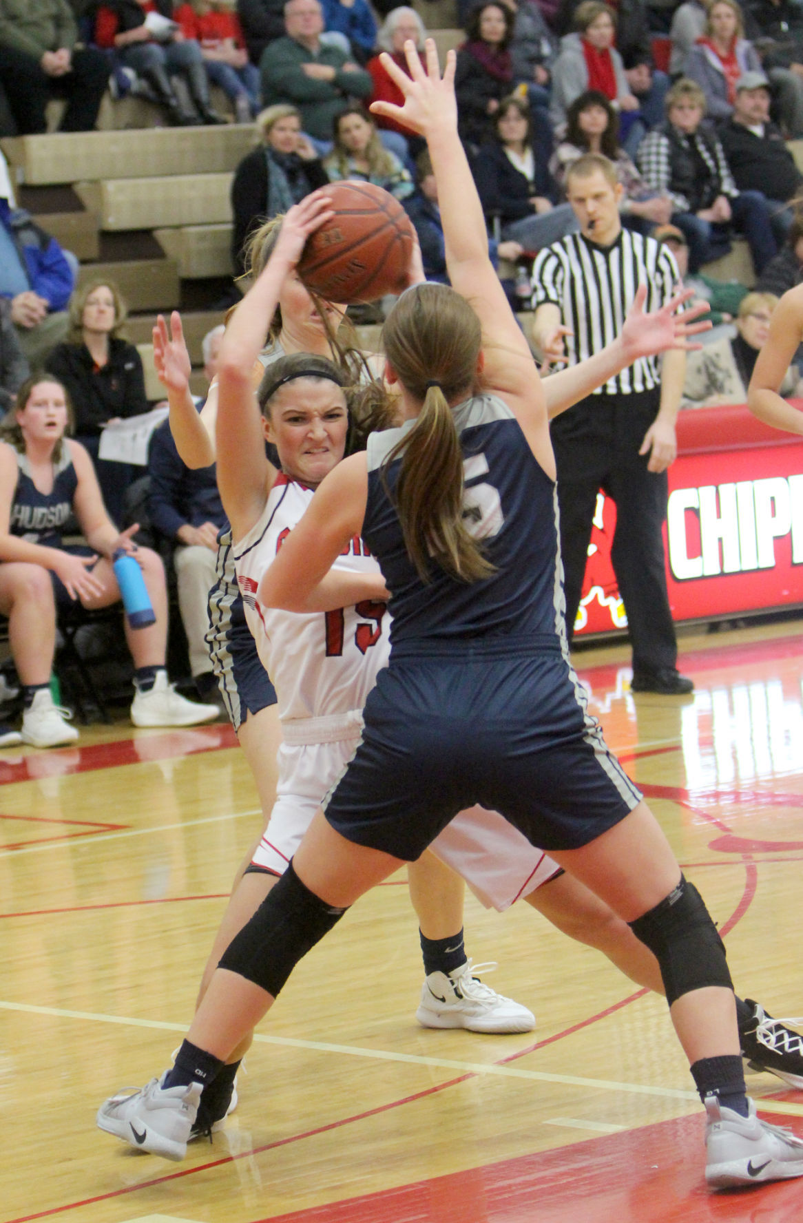 Hudson at Chi-Hi girls basketball 1-25-19